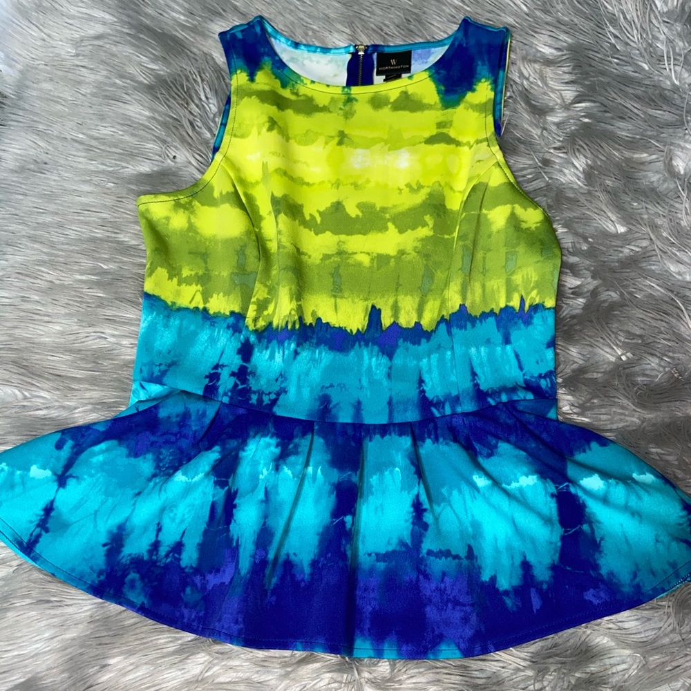 Worthington Umbrella Blouse Size: M